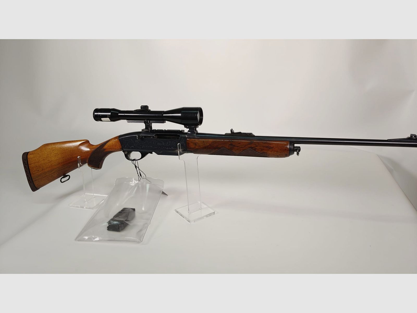 Remington Woodsmaster Mod. 742 .30-06Spring incl. Nickel Supra 6x43