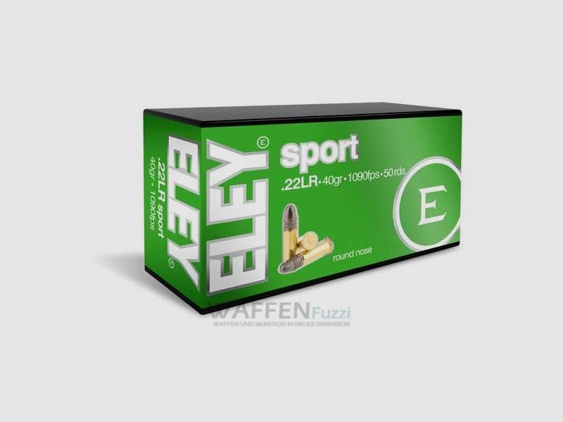 Eley Sport KK ammunition .22lr 50 shots