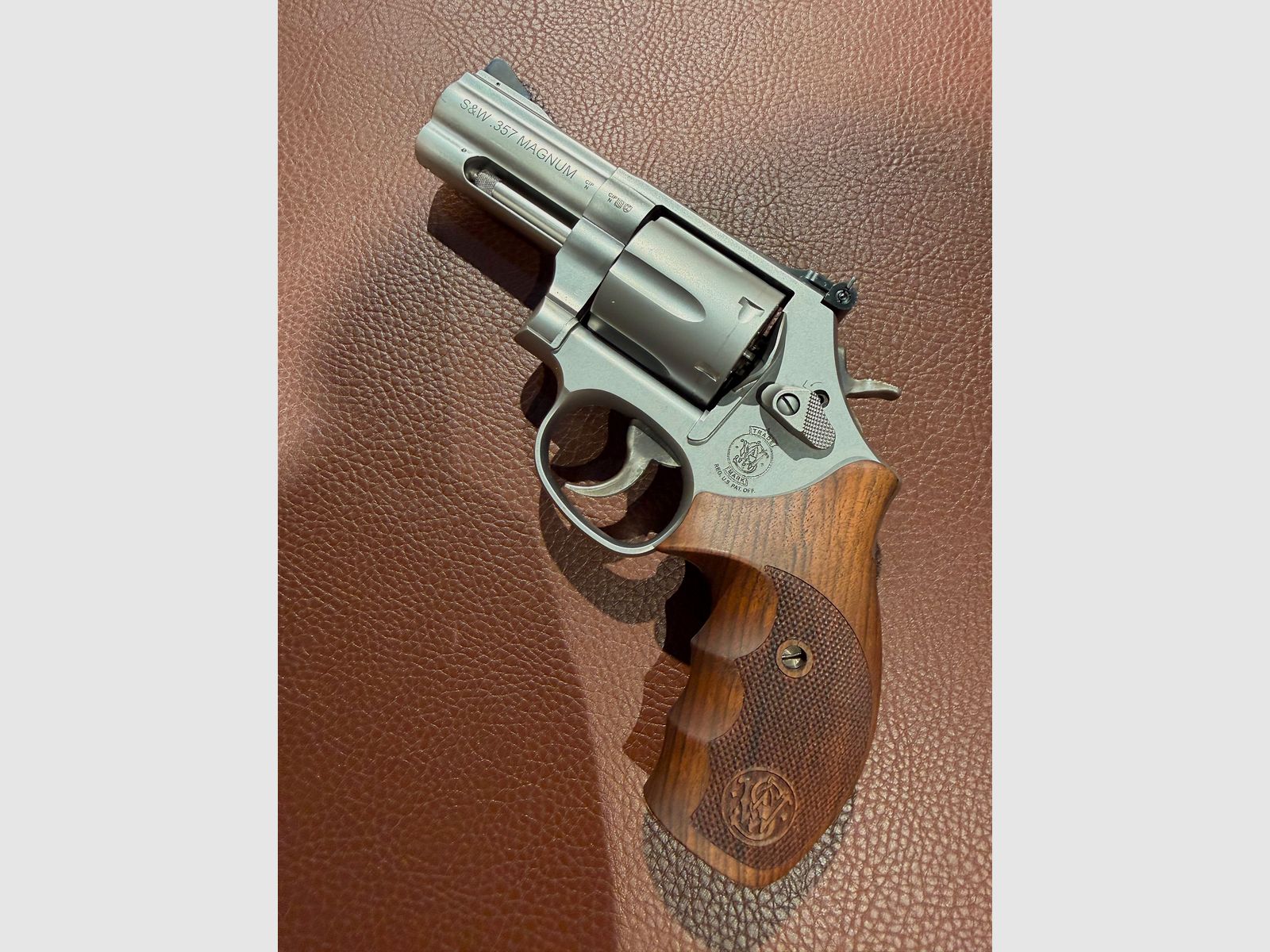 S&W 686 Security Special .357 Mag. 3" – Als nieuw & Nill-grips (aankoop 04/2024, < 150 schoten!)
