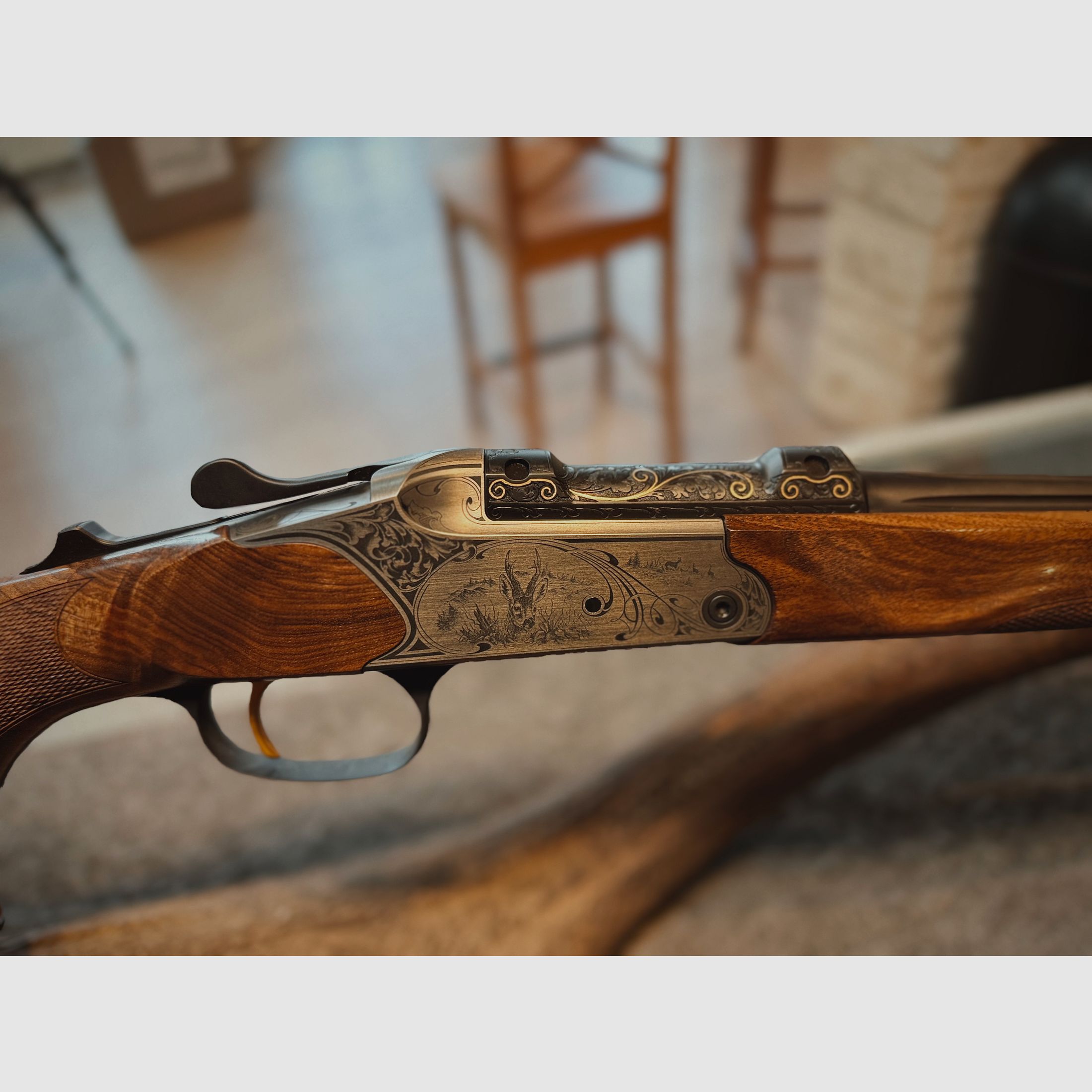 Blaser K95 Luxus – Kal. .270 Win – Custom Lauf mit Goldeinlagen