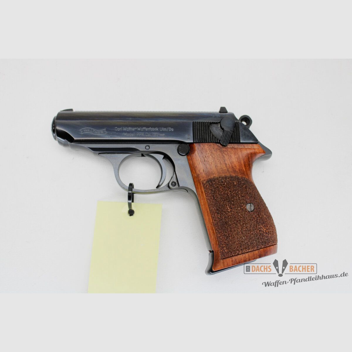 Pistolet Walther PPK kal. 7,65 mm Browning z 2. magazynkiem pudełko zdjęcie testowe, zdjęcie 2 z 3