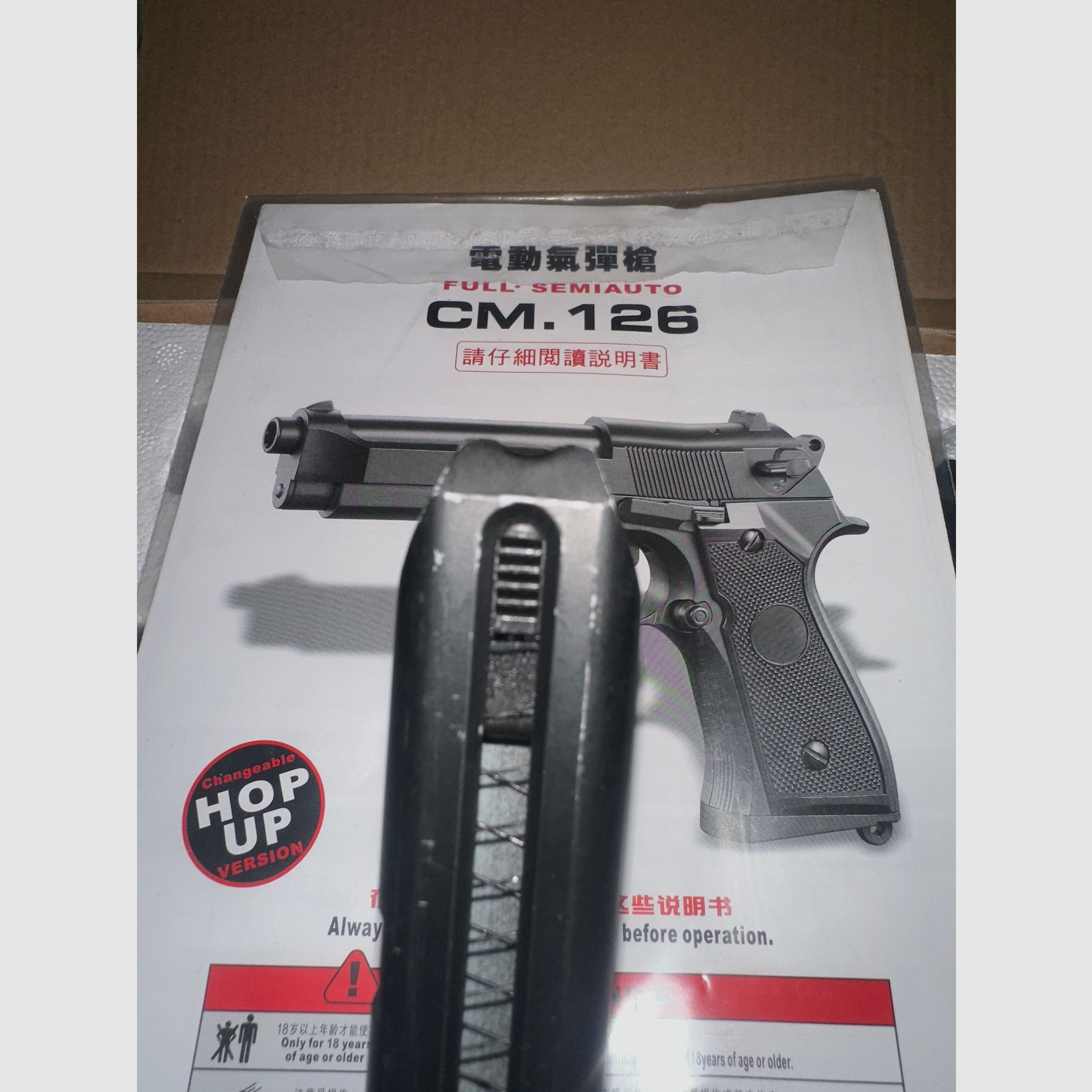 Cyma CM 126 AEG Pistole