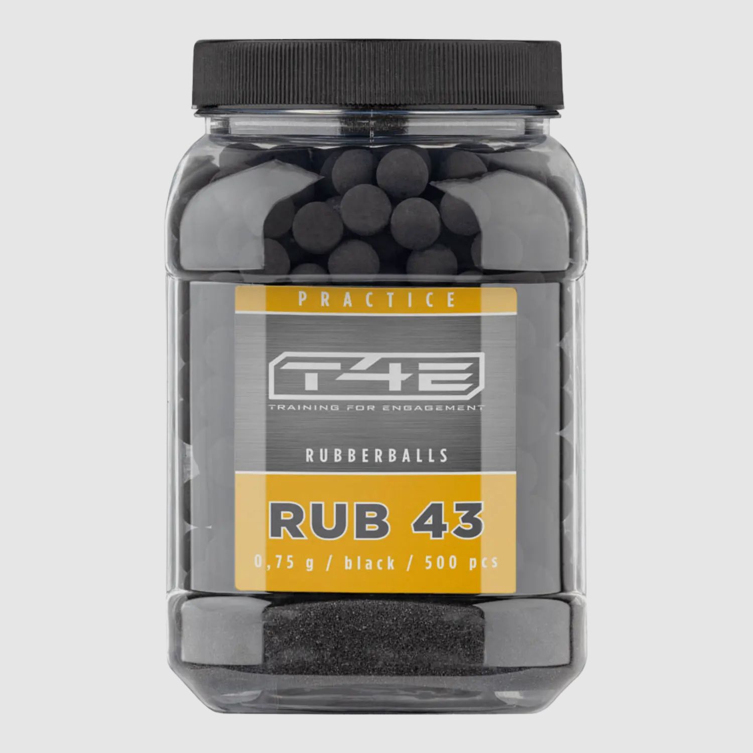 T4E Practice RUB caliber .43 rubber bullets 500 shots