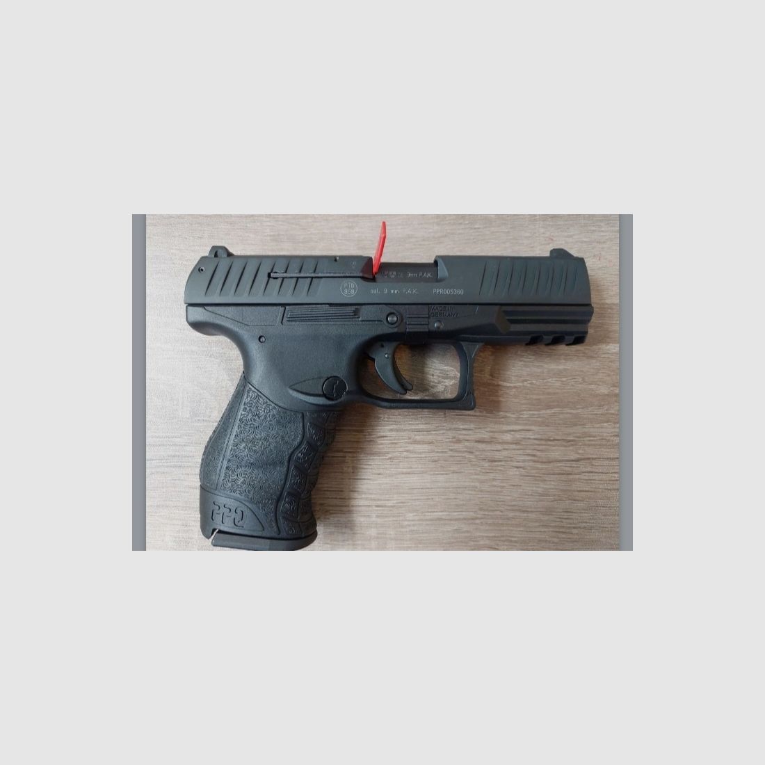 Walther PPQ M2 | 9 mm P.A.K. (+ Walther Holster)