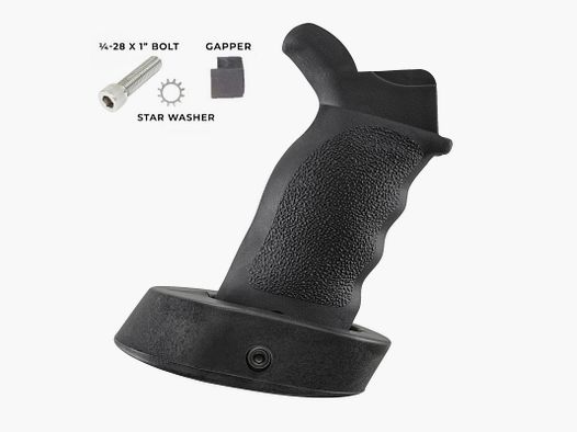 Ergo Tactical Deluxe AR15 Griff Suregrip mit Handballenauflage schwarz