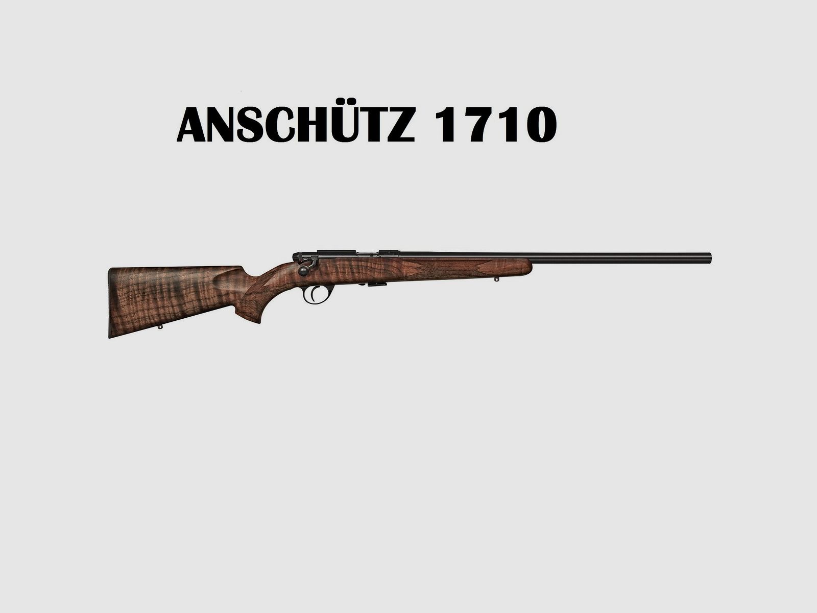 ANSCHÜTZ Karabinek 1710 D HB w klasycznej kolbie z orzecha