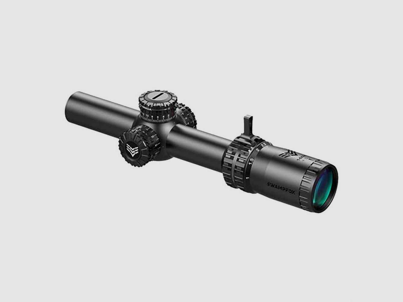 SWAMPFOX OPTICS ARROWHEAD 1-10X24 SFP ILLUMINATED RIFLE SCOPE