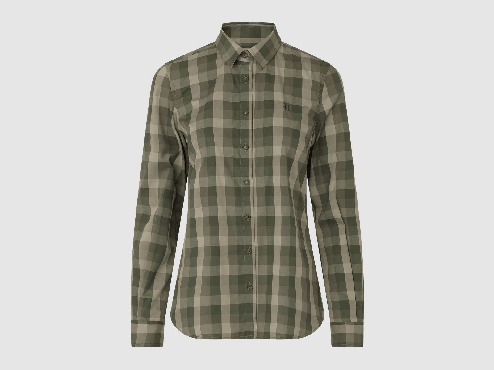 Härkila Akeena L/S Shirt Women Forest Night Check XL
