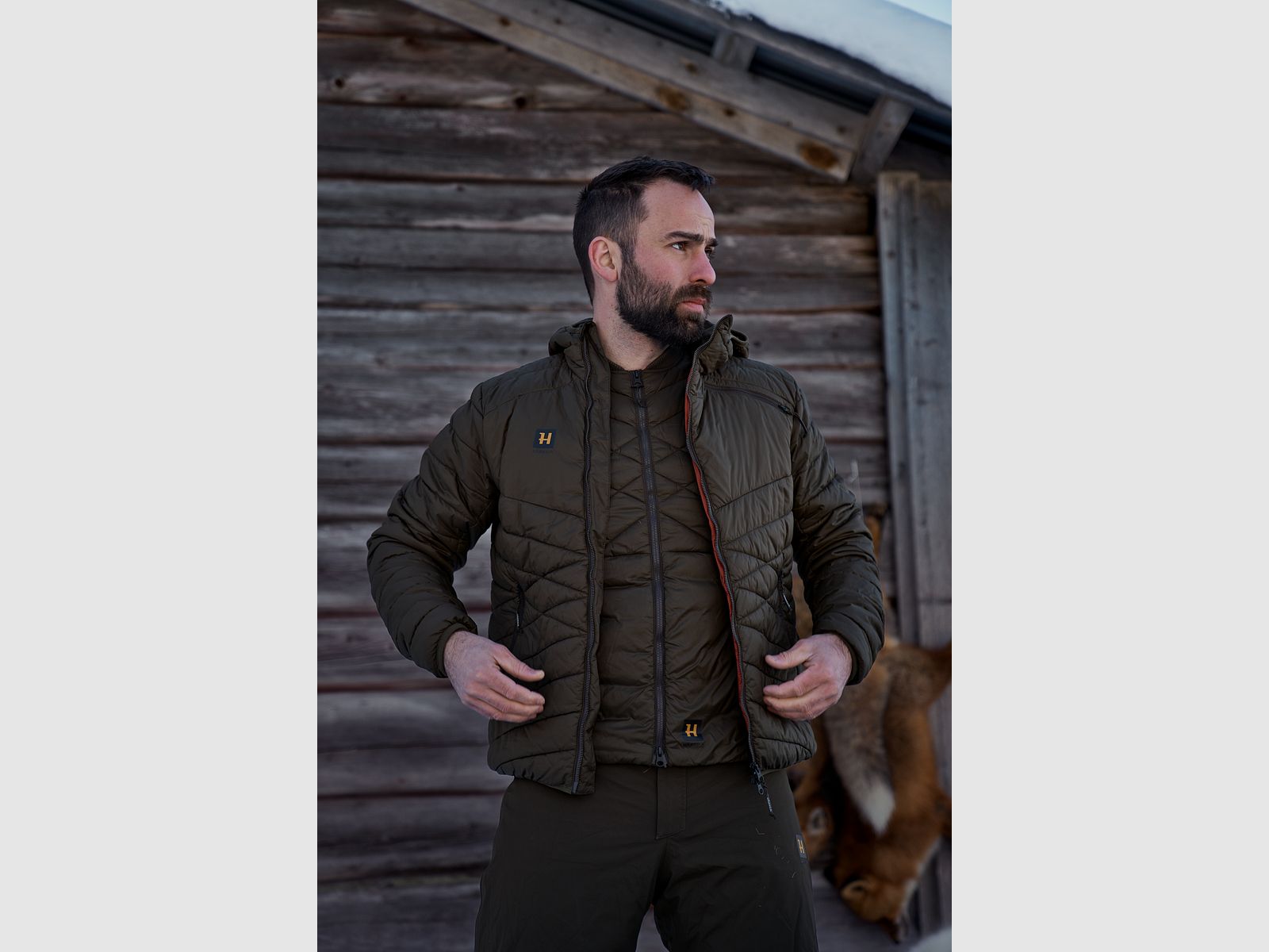 Härkila Logmar Insulated Packable Waistcoat - Willow green, afbeelding 8 van 8