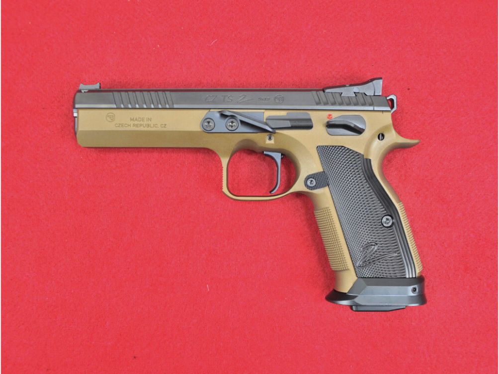CZ TS 2 Głęboki Brąz SA 9mm Luger