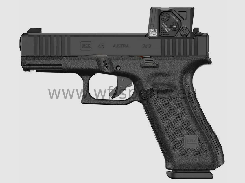 Glock HalbSL Pist, GLOCK G45 A-CUT COA Combo