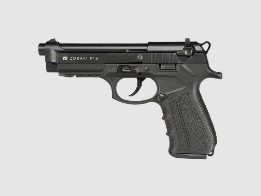 Zoraki 918 Zwart SRS-Pistool 9mm P.A.K.