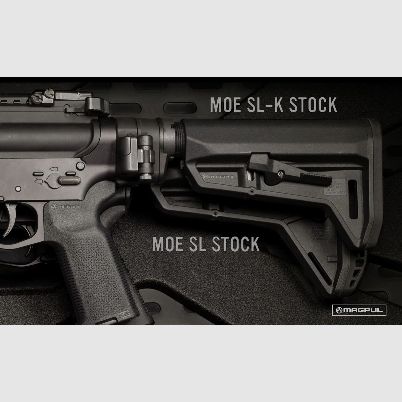 Magpul Magazine MOE® SL-K™ Carbine Stock Mil Spec - Czarny