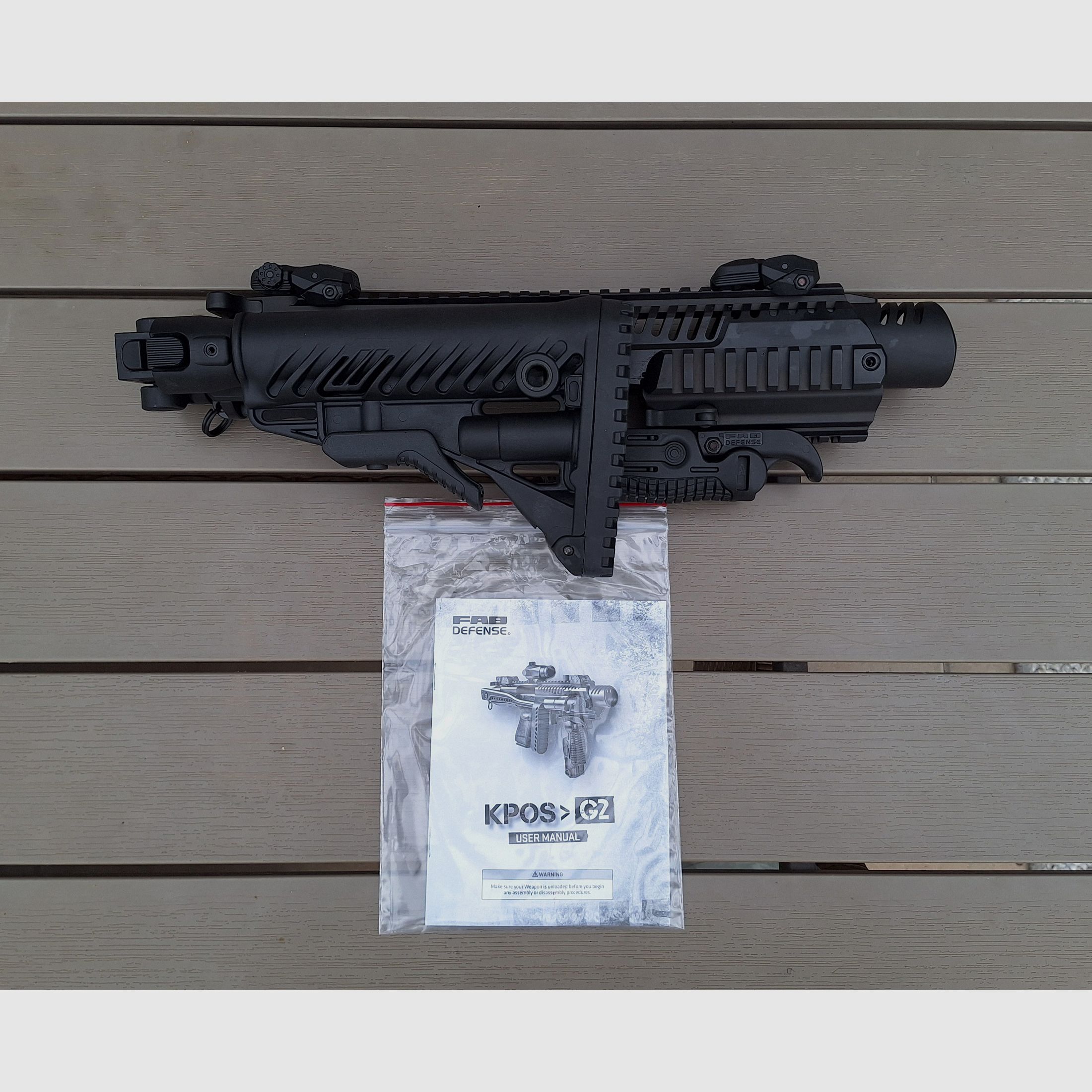 Anschlagschaft FAB Defense KPOS G2