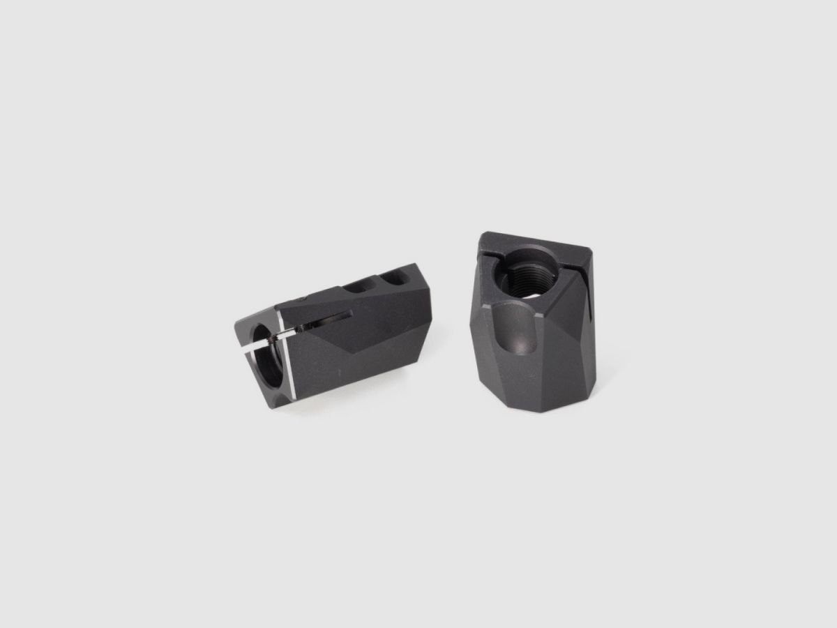Armanov PCOMP Kompensator für 9mm Pistole, Gewindegröße: 1-2 28, Bild 3 von 3