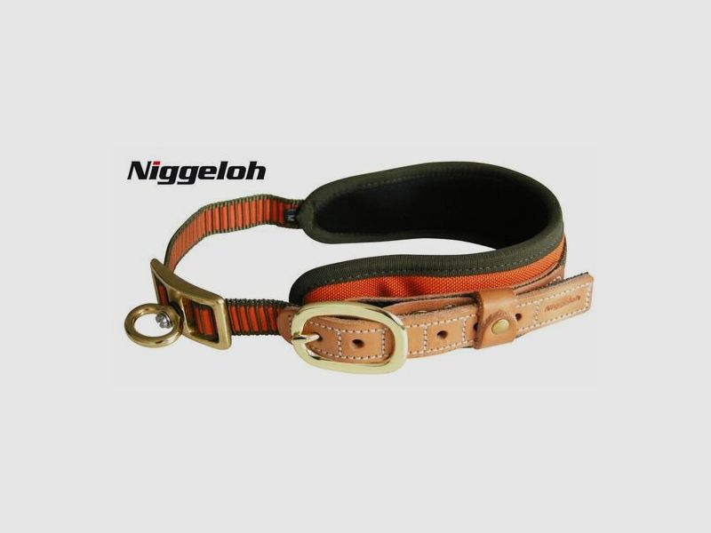 Niggeloh dog collar orange size M