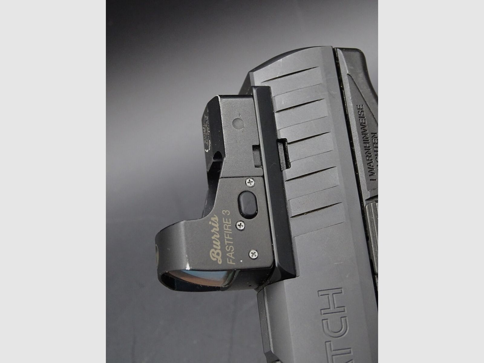 Walther Q5 Match mit Burris Fastfire 3 Kaliber 9mm Luger Q5 Match BJ 2017