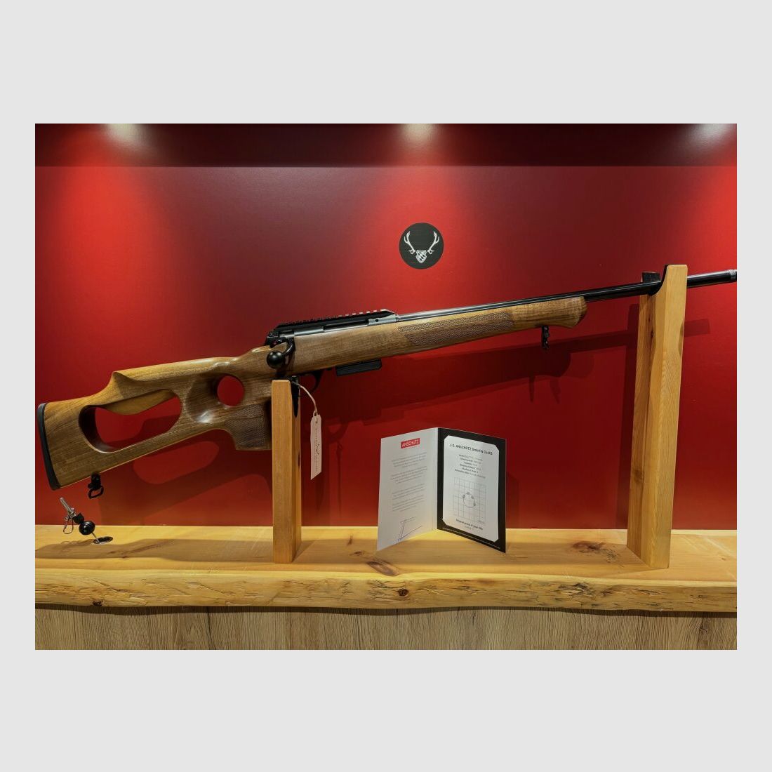 Anschütz 1771 G-15x1 Lochschaft,51cmLL,Druckpunktabzug