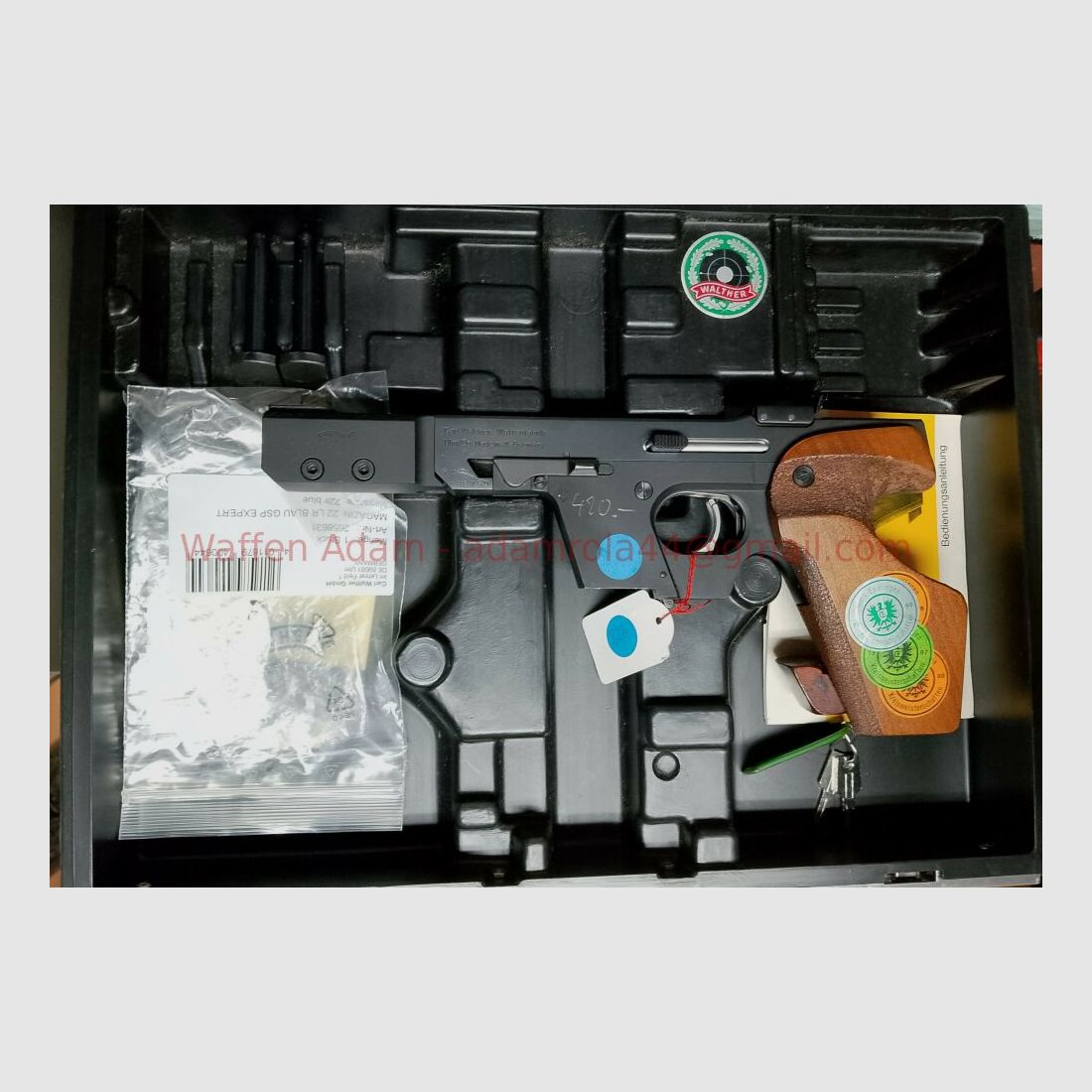 Walther GSP Sportpistole im original Walther Koffer