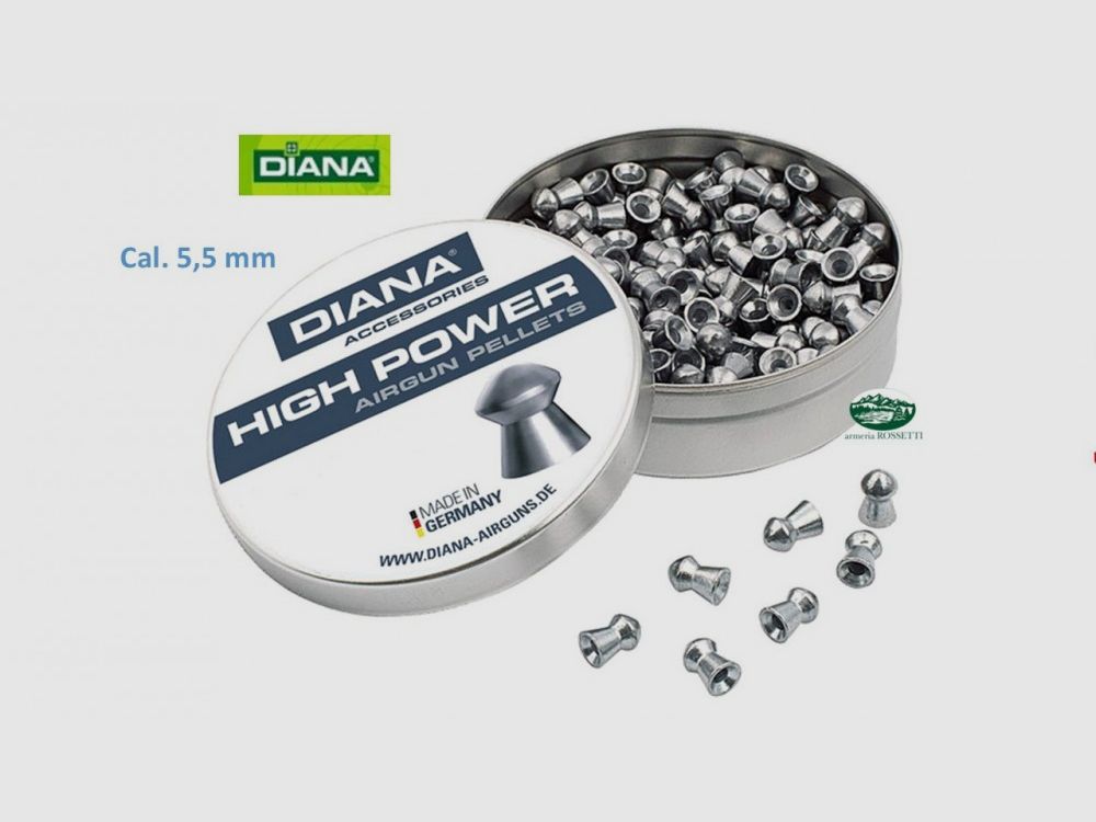DIANA Hochleistungs-Geschosse Kal. 5,5mm 21,14gr.