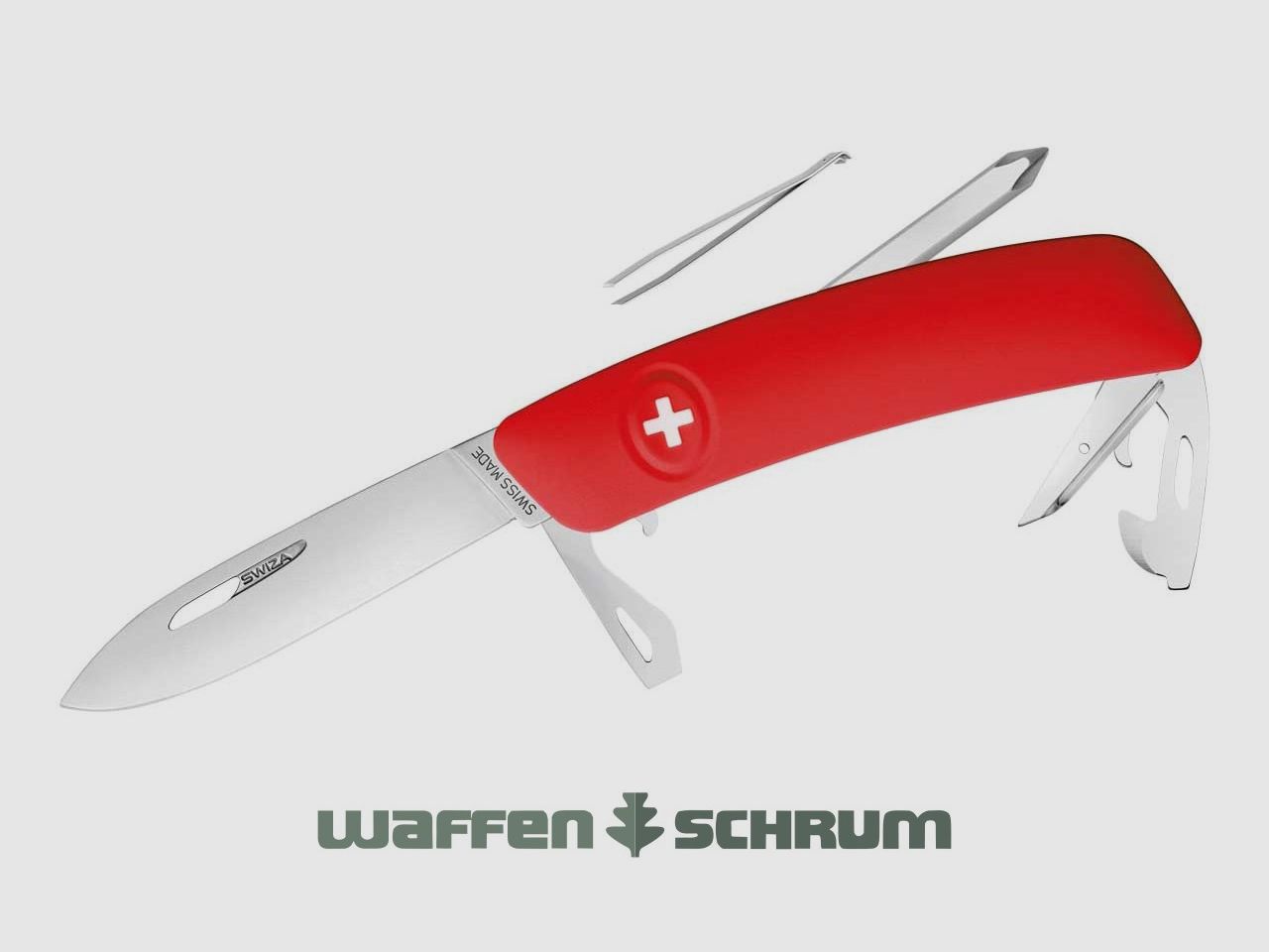 Swiza Klappmesser D04 Klingenlänge: 7,5cm - Stahl 440 Klingensperre