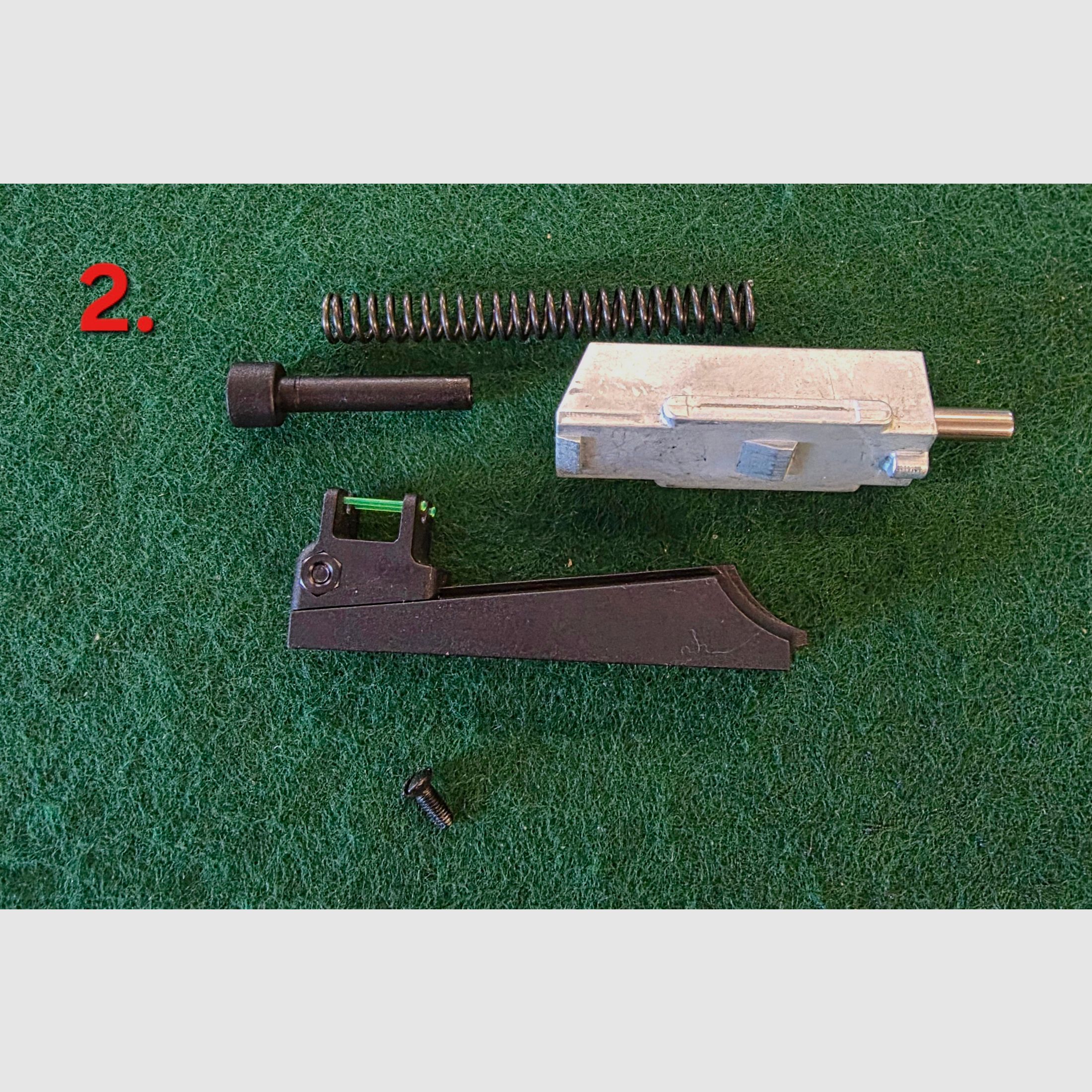 Konvolut Ersatzteile Hammer Kimme Hämmerli Air Magnum 850 Umarex Gewehr Co2 Repetierer Classic Airmagnum XT M2 AM850