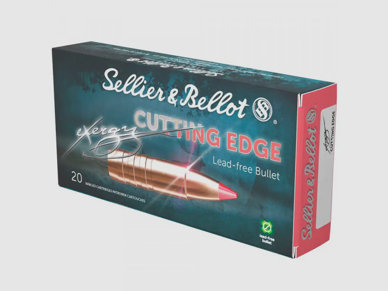 SELLIER & BELLOT - .308WIN - EXERGY EDGE - 165GRS. / 10.7G. - 20 ROUNDS - LEAD-FREE