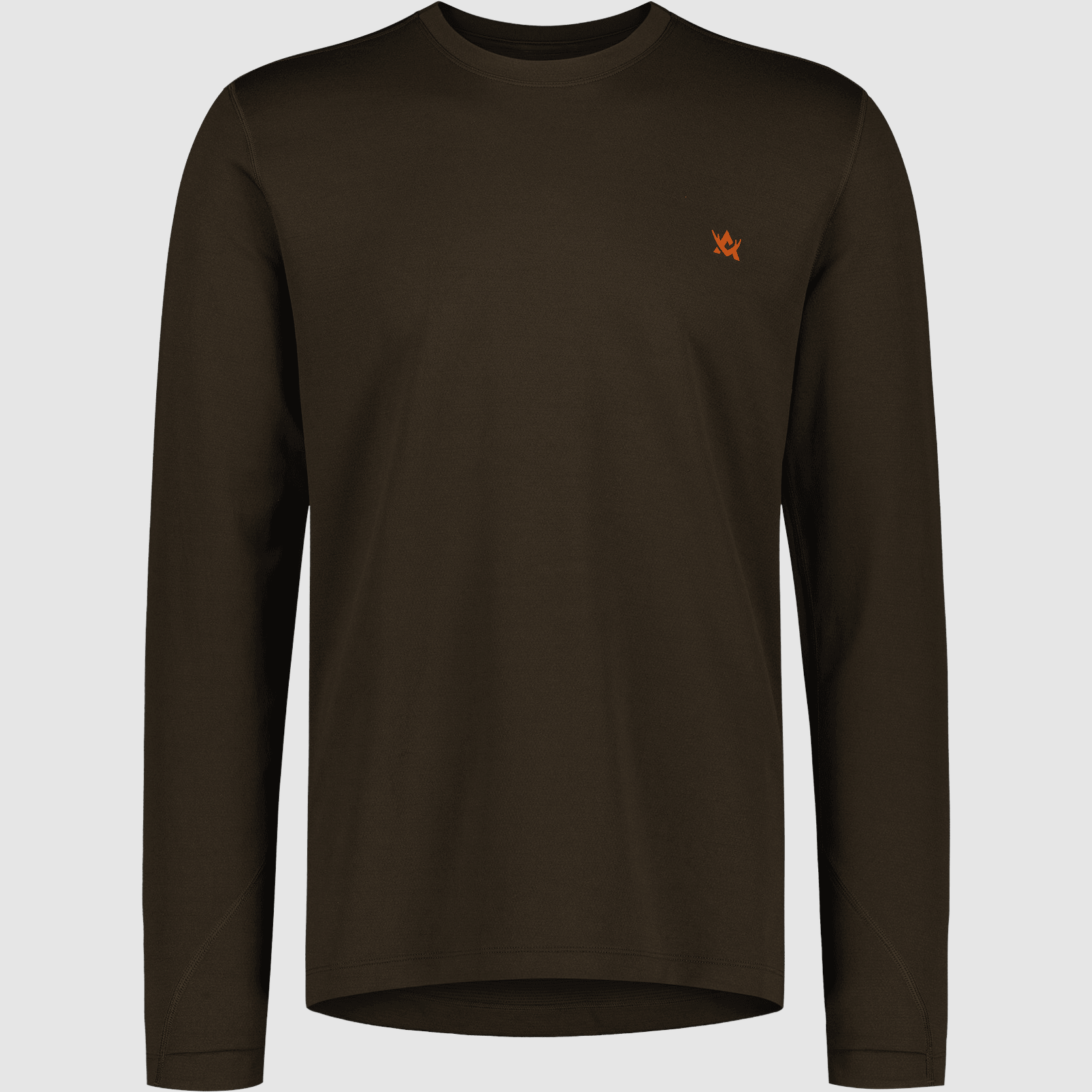 Alaska 1795 CoolDry L/S T-Shirt Homme Marron XXL