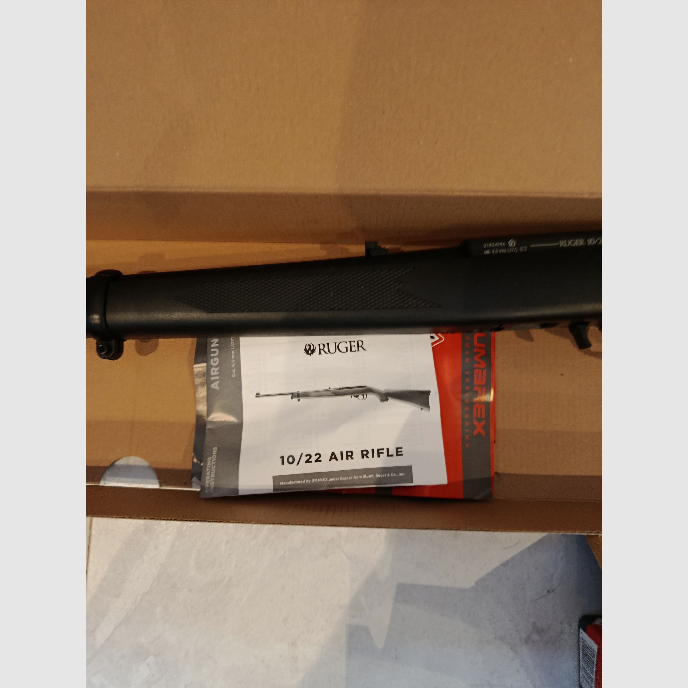 Ruger 10/22 carabine à air CO2 comme neuf