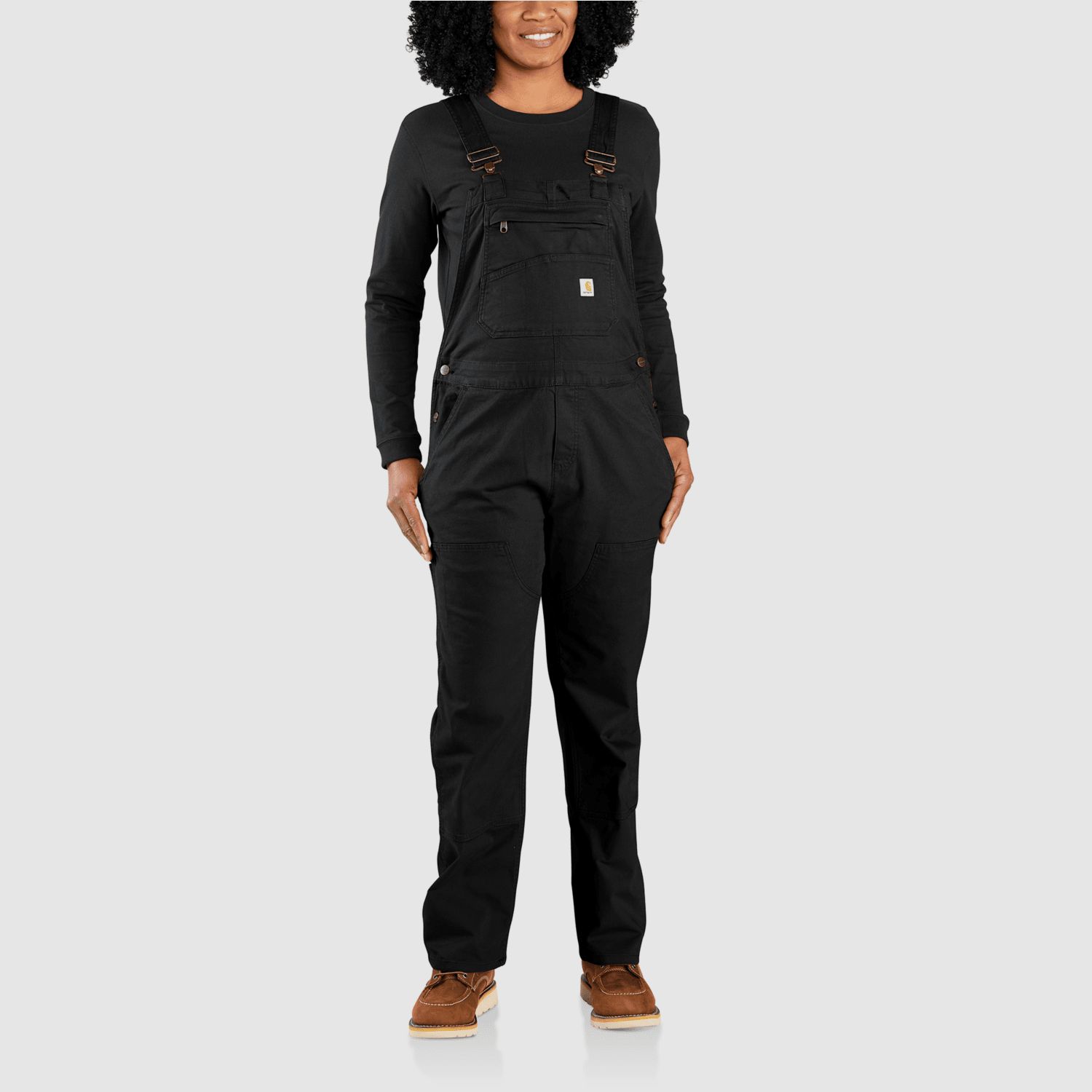 Carhartt Ashland Bib Overall Women Black XS