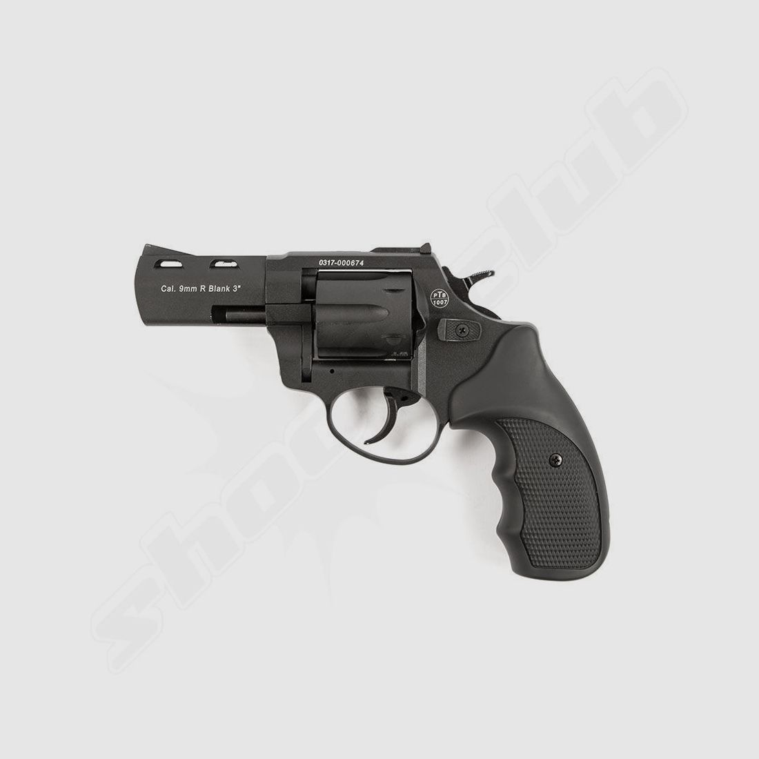 Zoraki R2 Schreckschussrevolver 3 Zoll Schwarz 9mm R.K. - Set