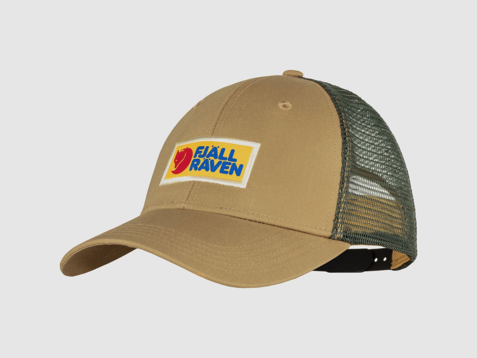 FJÄLLRÄVEN Vardag Cappellino da camionista Marrone grano saraceno