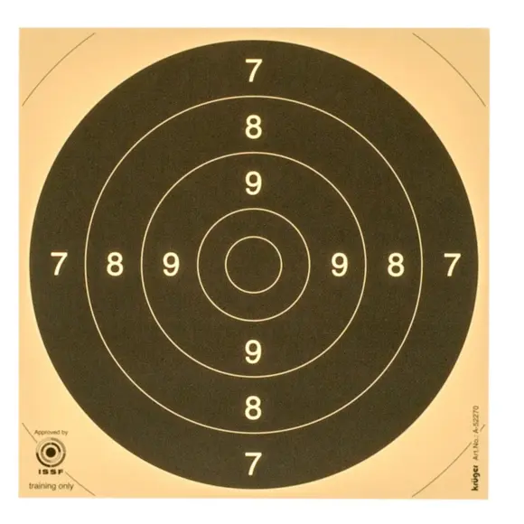 Cibles C50 21 x 21 cm Für Sportschießen, Bild 1 von 2