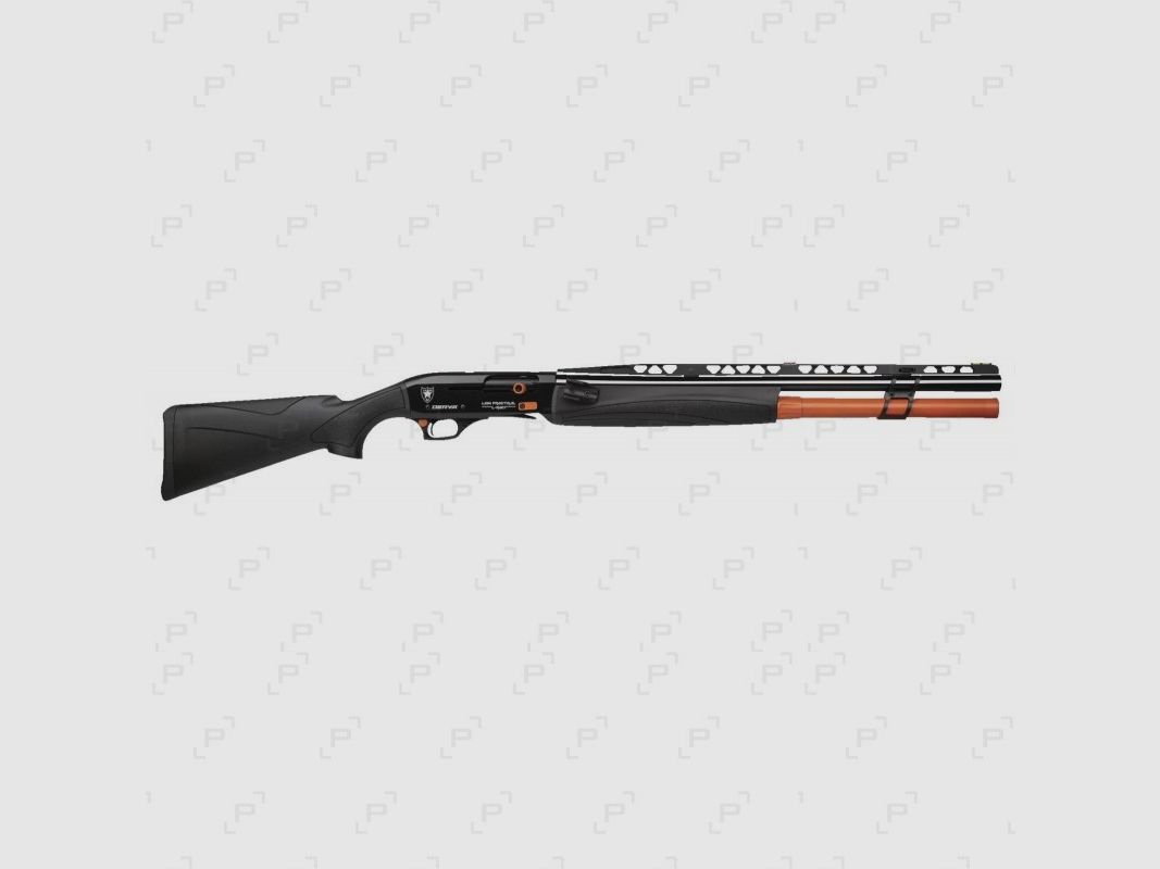 Semi-automatic shotgun DERYA ARMS LION PRACTICAL Black/Orange cal. 12/76