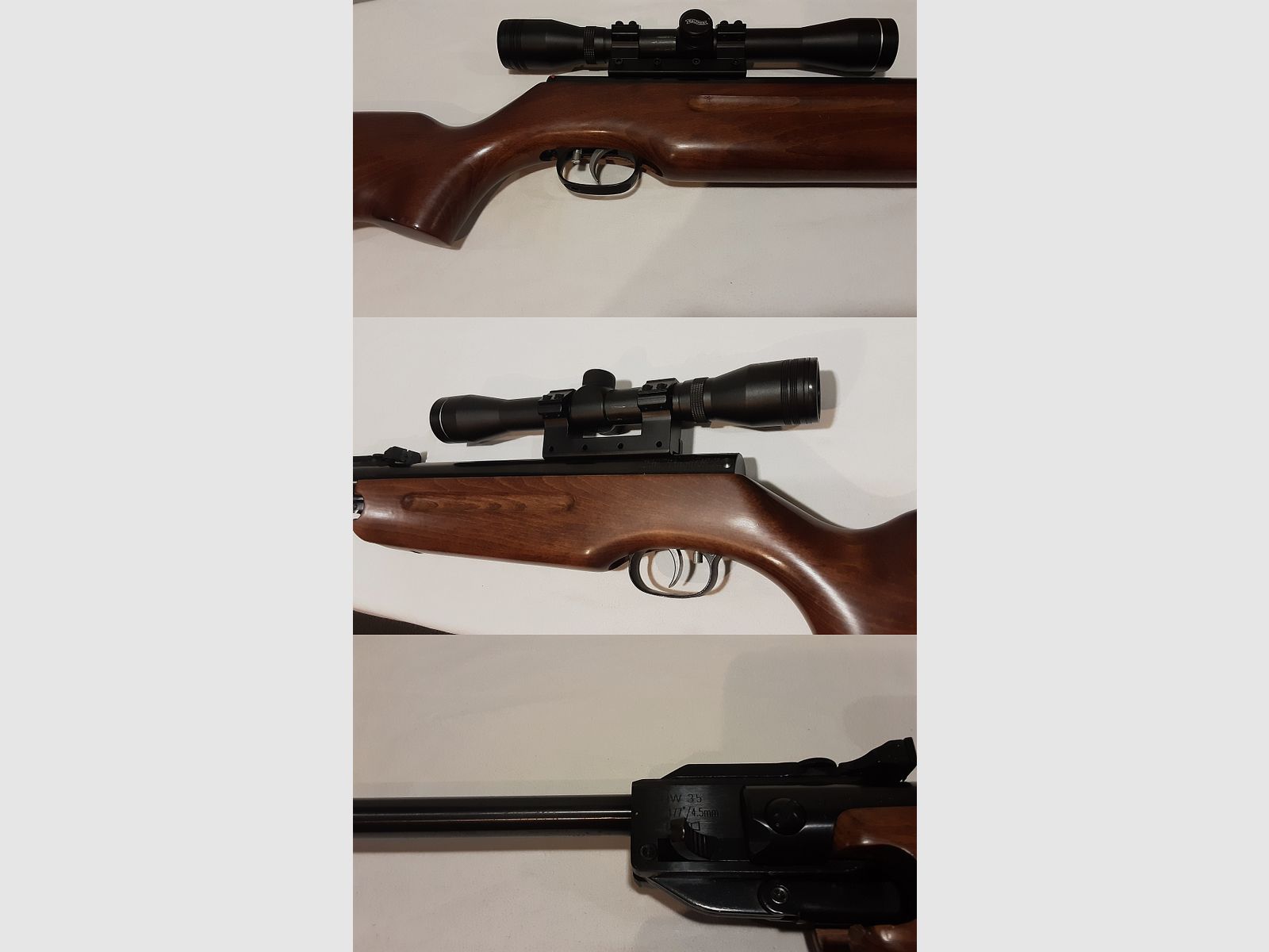 Rifle de aire Weihrauch HW35 de gran potencia y precisión para caza/deporte