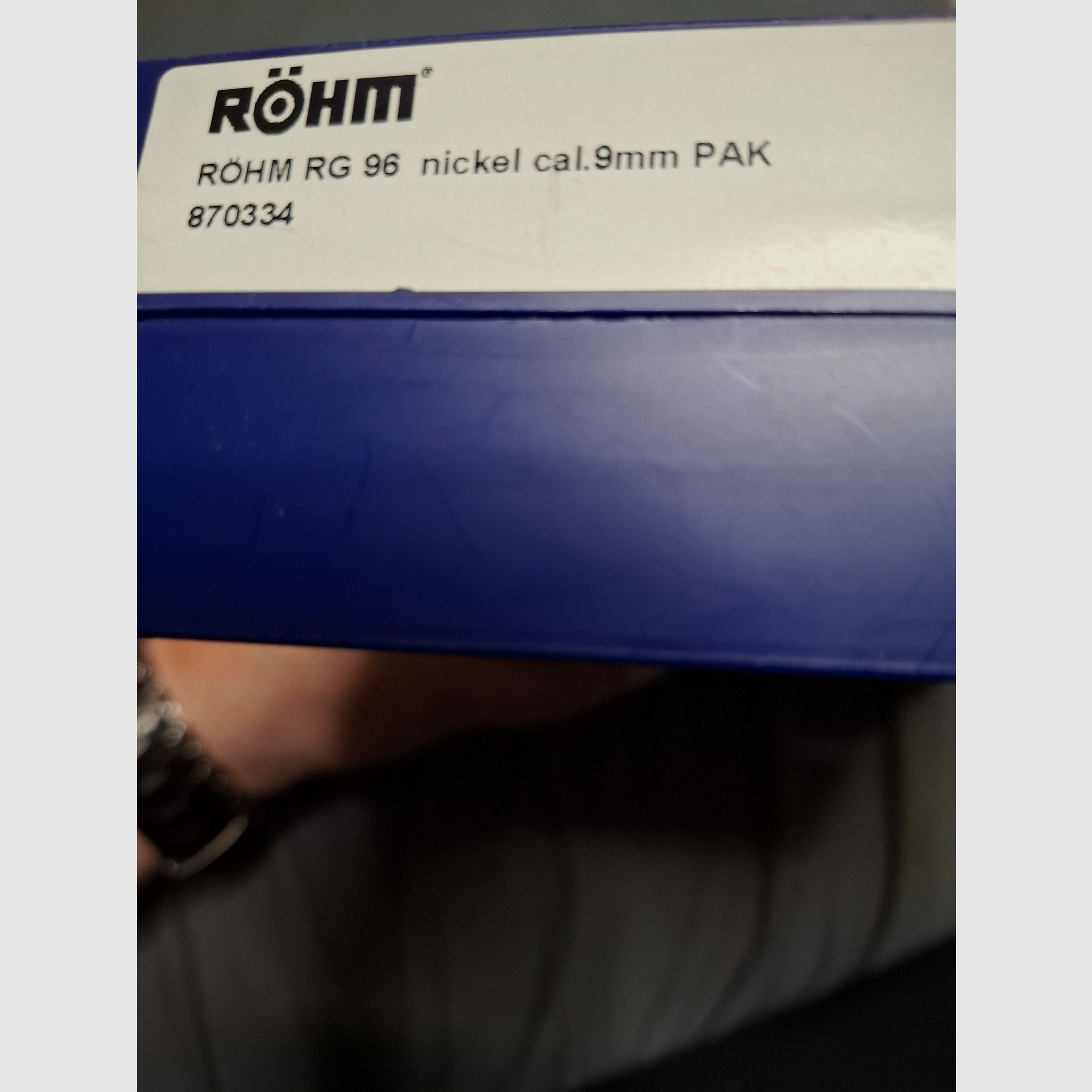 Röhm RG 96 Nickel 9mm P.A.K. PTB 699 "NOWY, zdjęcie 4 z 4