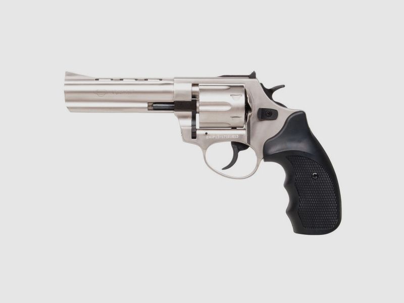 EKOL VIPER 4,5" SCHRECKSCHUSSREVOLVER - VERNICKELT - 9MM RK.