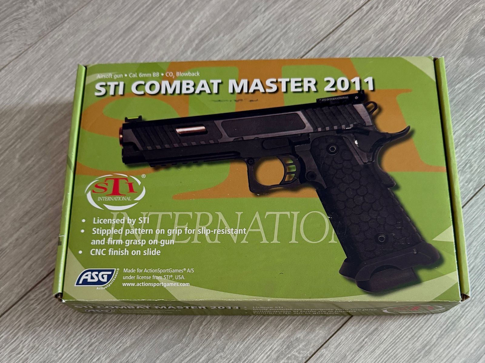 STI Combat Master 2011 GBB, CO2
