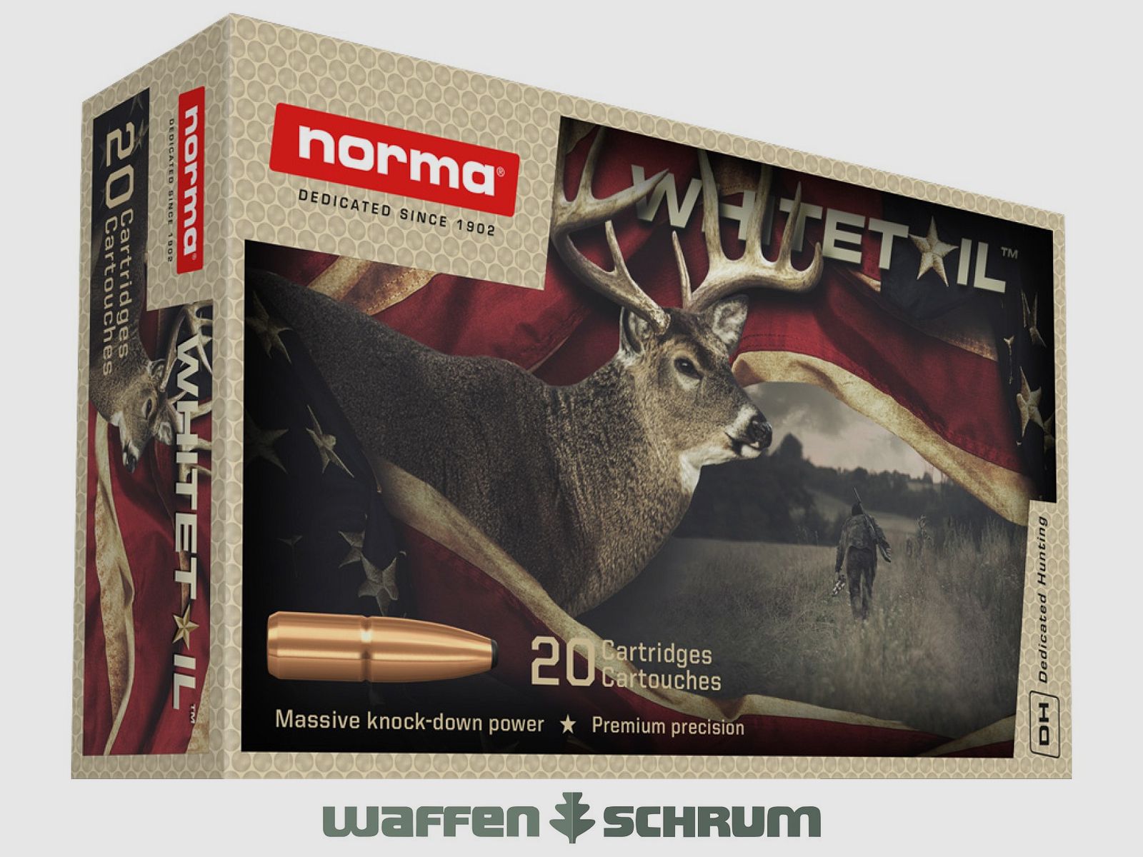 Norma Whitetail 3,56g - 55gr .223Rem