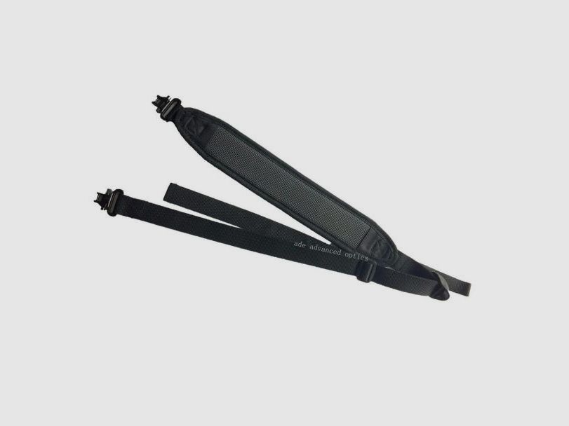 ADE Cinghia per fucile a 2 punti nera con girelle Mil-Spec e tracolla, Bild 3 von 14