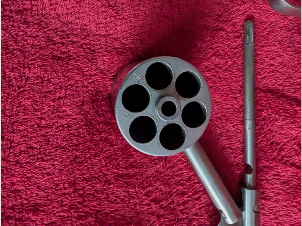 Sturm Ruger Schwarzpulverrevolver Modell Old Army Edelstahl, Kal. .44 BP