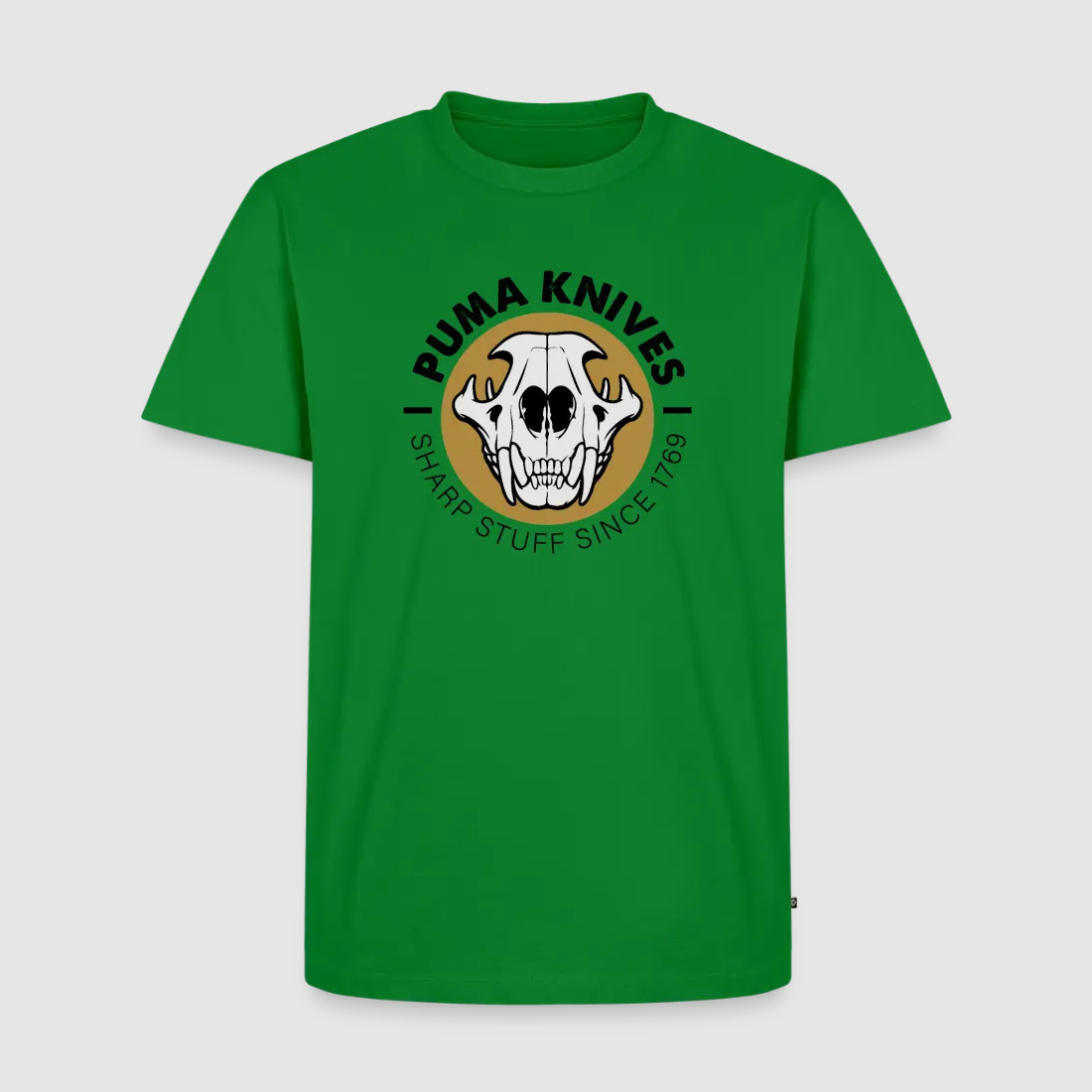 PUMA Men’s Premium T-Shirt "Skull Frontal Sharp Stuff"