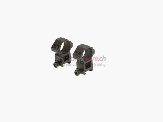 Leapers Anelli di Montaggio 30mm Alti Neri