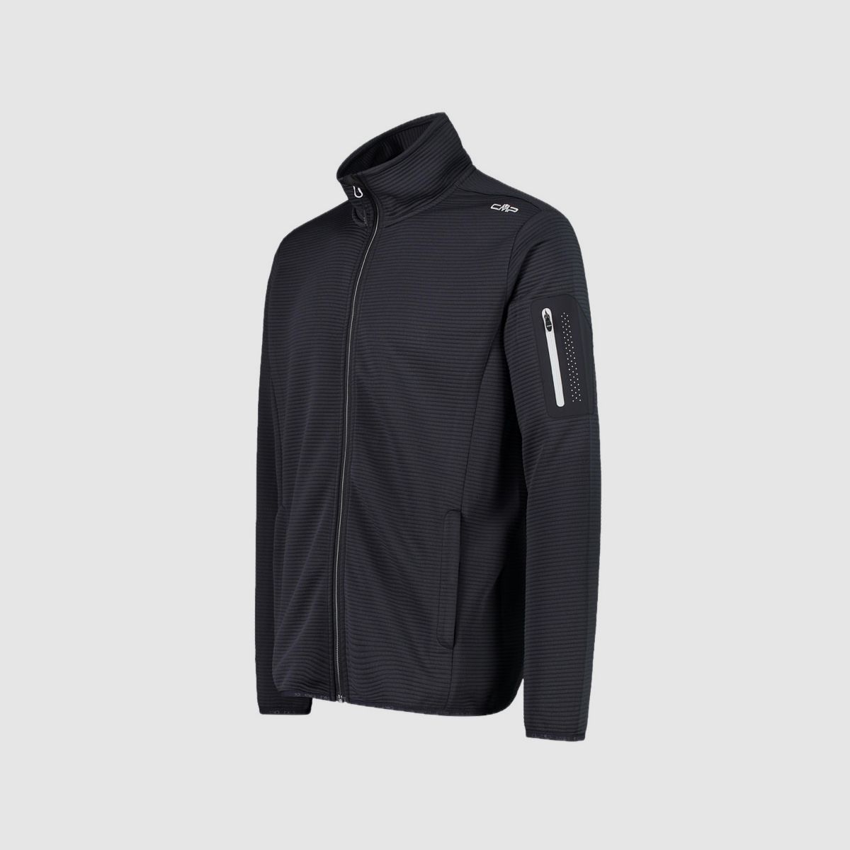 CMP Herren Jacke Unlimitech Fleece mit Reißverschluss Anthrazit