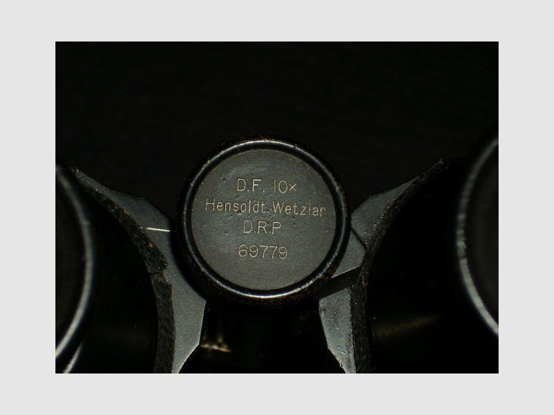 Militärglas Hensolt   Dialyt D.F. 10x50  1914/15 