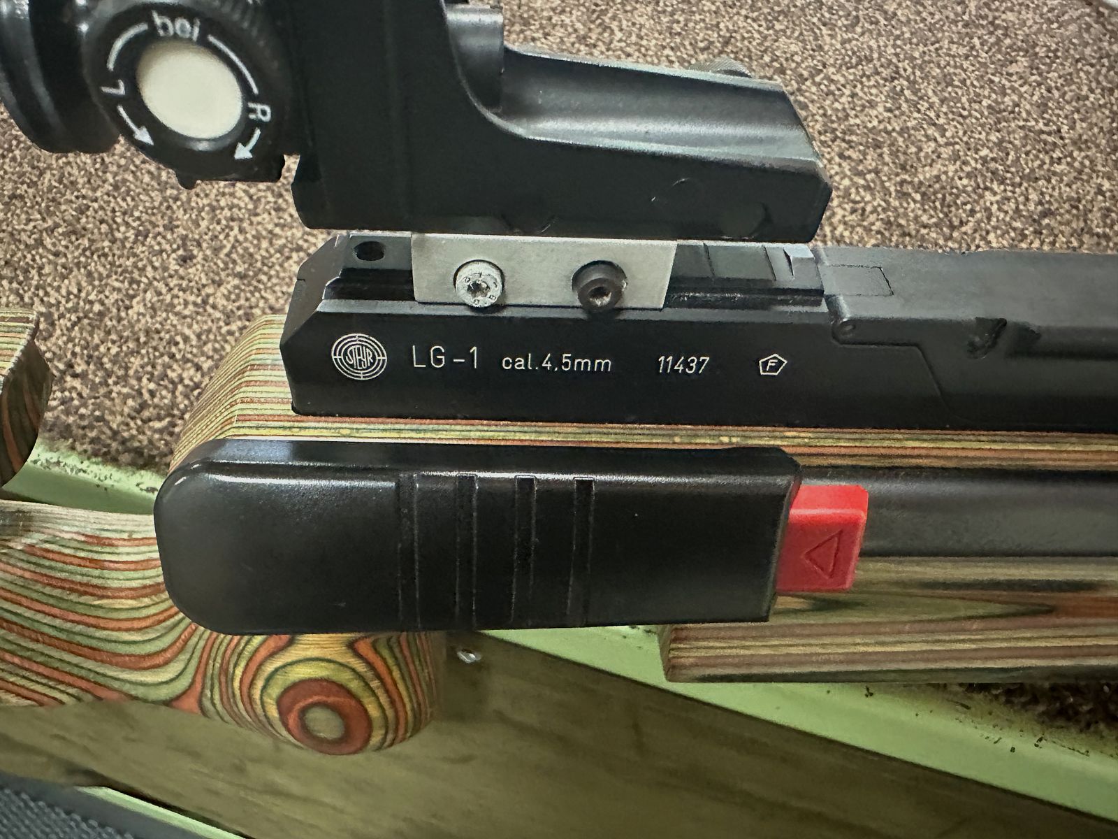 Air rifle Steyr LG 1