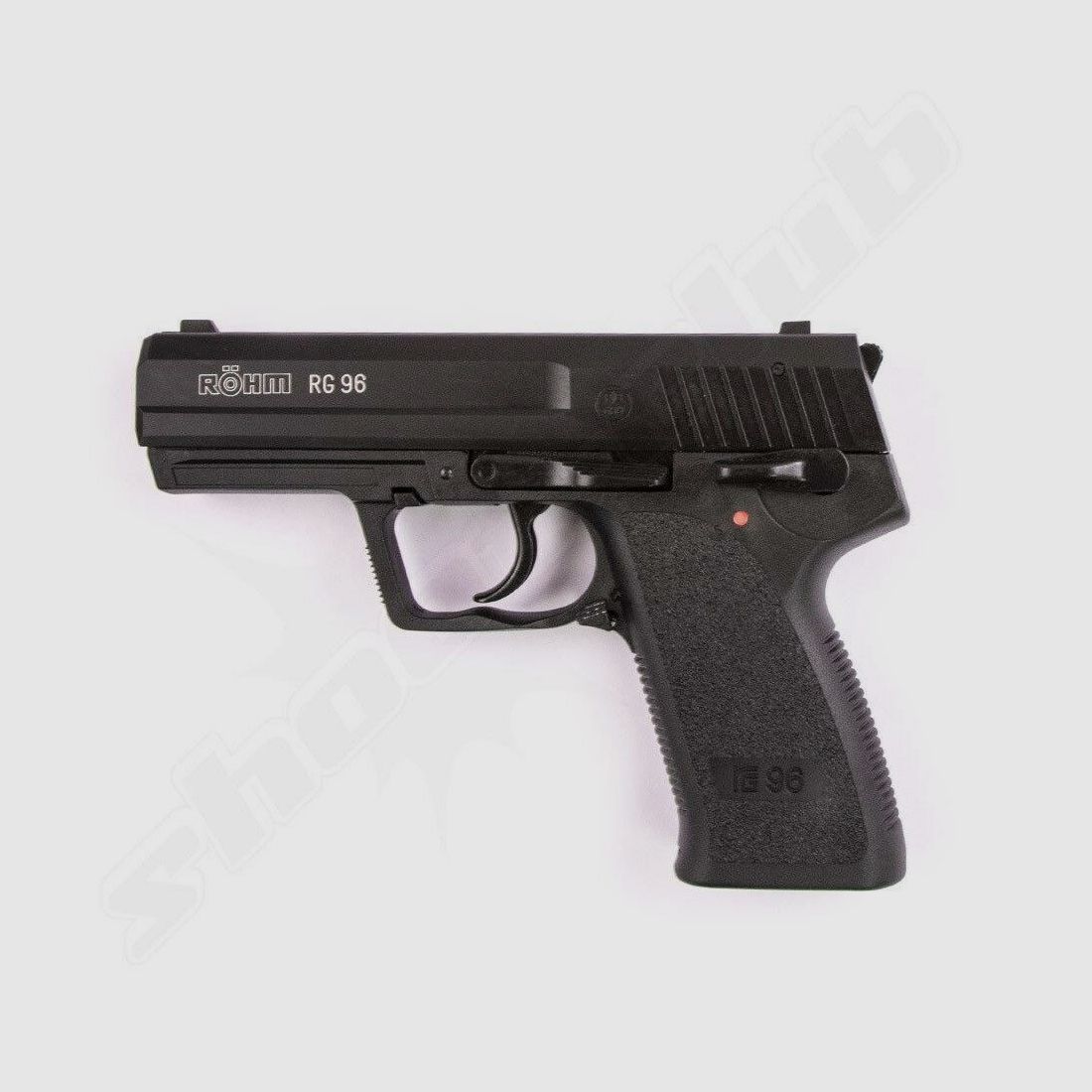 Röhm RG 96 Schreckschusspistole brüniert inkl. 50Platzpatronen