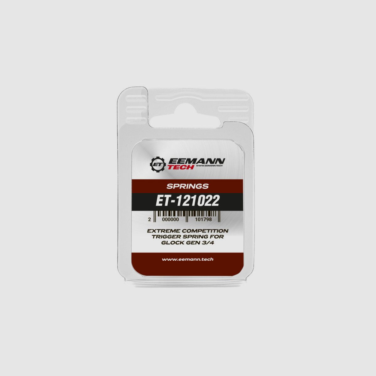 Eemann Tech Extreme Competition Molla del grilletto per GLOCK GEN 3-4, immagine 3 di 3