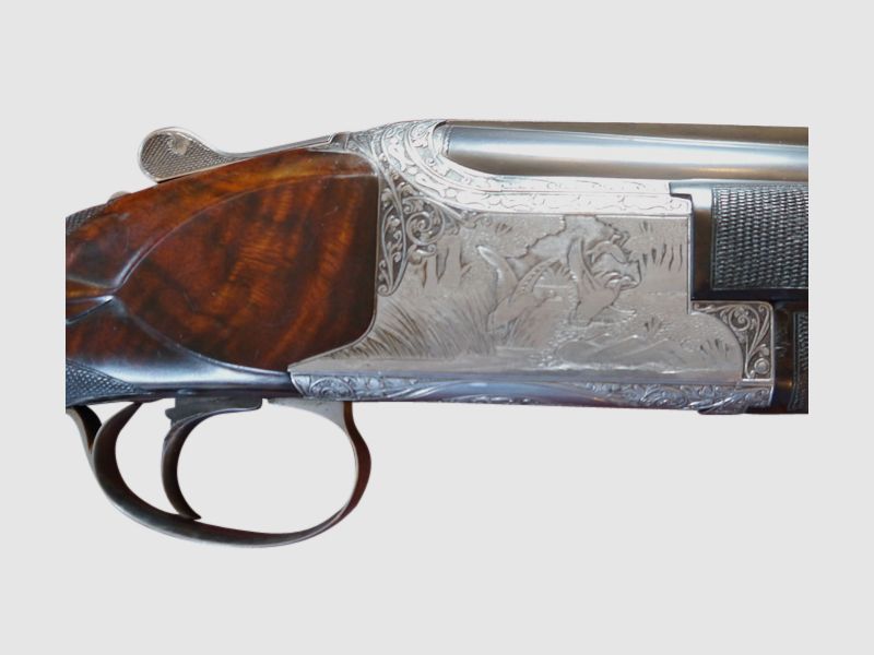 Dwulufowa strzelba FN B25, kal. 12/70