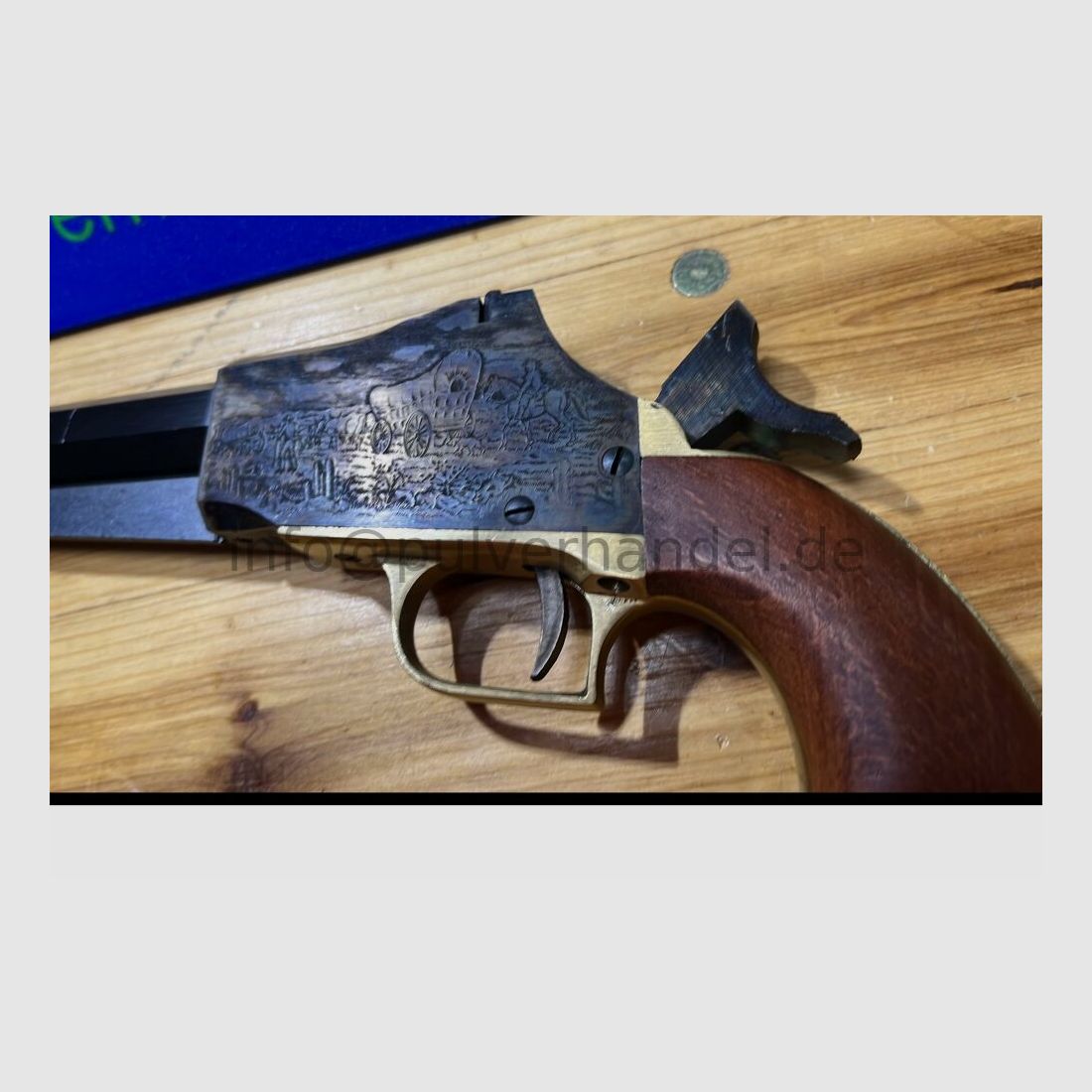 Armi San Marco Tingle .44(BlackPowder) WBK grün mit Voreintrag